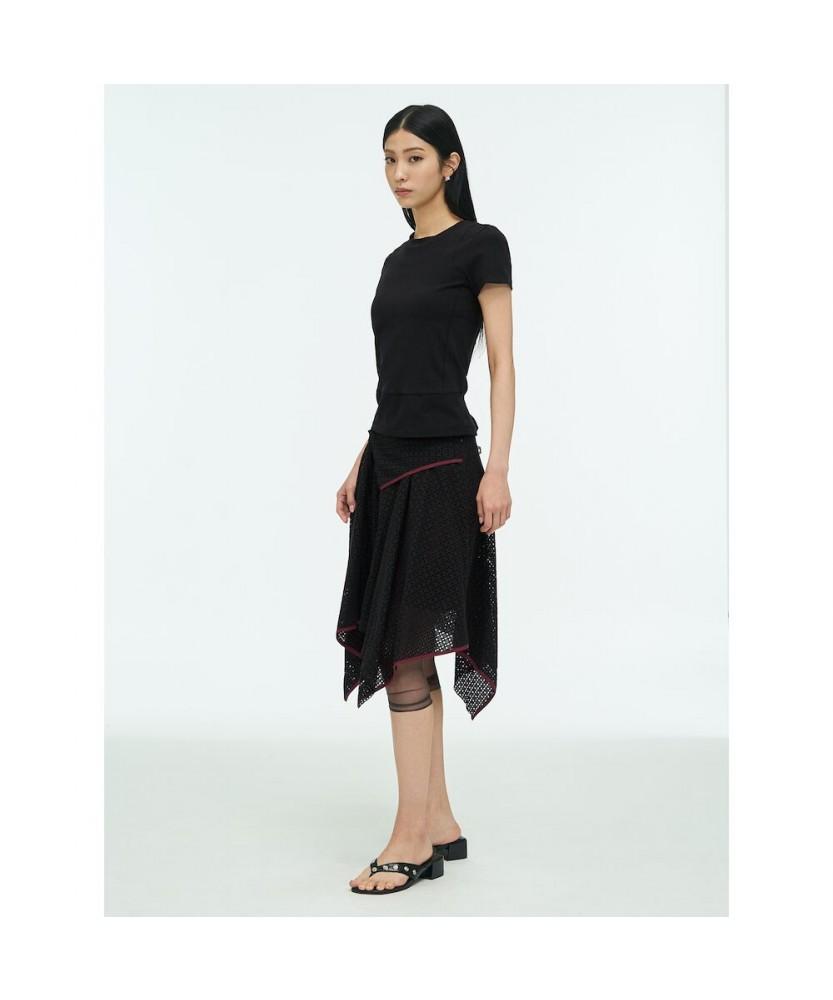 Anggae Parallel T-Shirt Black