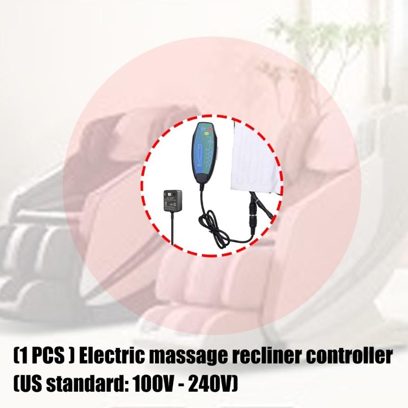 Ensemble Moteur de Vibrations 100-240V Moteurs de Mouvement pour Massagers Massages de Matelas Multifonctionnels Avec Commande Facile à Utiliser