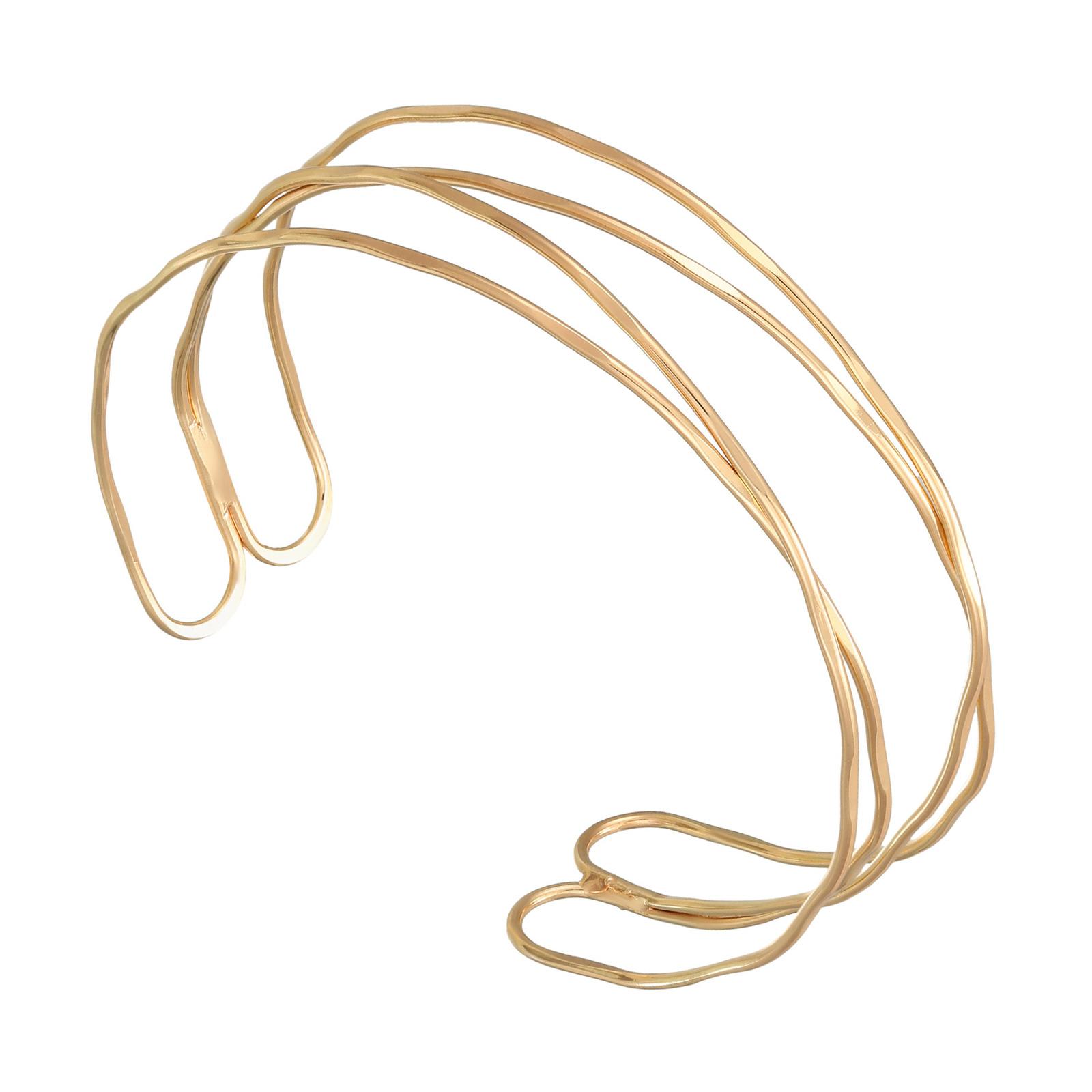 

Элегантный браслет-манжета из золота с ажурной отделкой, многослойный, для женщин и девушек, модные ювелирные изделия, аксессуары для рук A