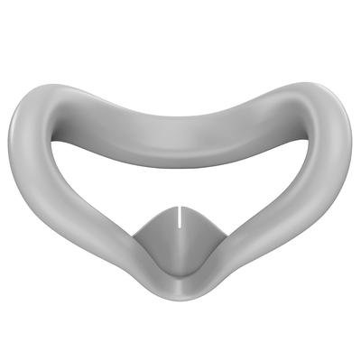 Silicone VR Face Cover Sweatproof VR Silicone Mask with Anti-Leakage Nose Pad Face Cushion Pad for Meta Quest 3S VR Headset