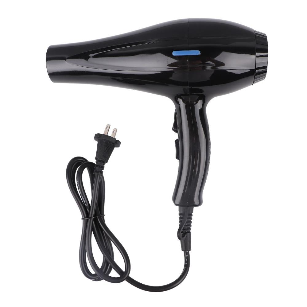 Black Color Negative Ionic Hair Dryer Professional Quick Drying Hair Dryer  Home Use