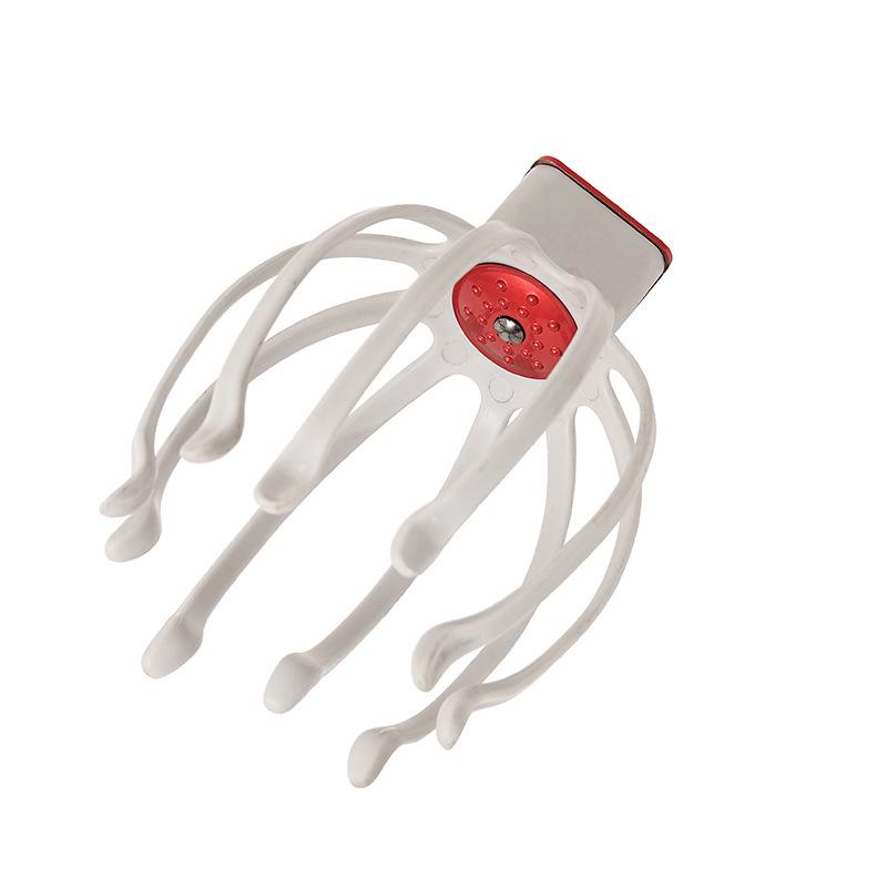 Automatisches Kraken Kopfhautmassagegerät: Kopfvibration, Reinigung, Entspannung und Einschlafhilfe