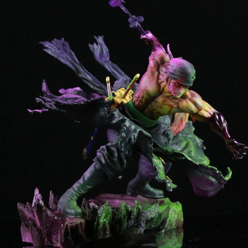 One Piece Bloodbath Solon Double Headed Carving Replacement, Hot Blooded Style Collection Handmade