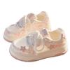 Sneakers Summer New Junior High School Girls Board Shoes Middle and Older Children Little White Shoes Student Single Shoes Mesh Shoes