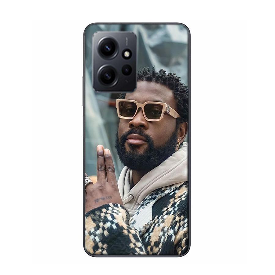 Damso Rapper Phone Case For Redmi 12 13C 12C 15C 9 10 10C Note 13 Pro Plus 14 15 Pro 9T 9C 9A TPU Soft Cover Clear Cell Cases Sh