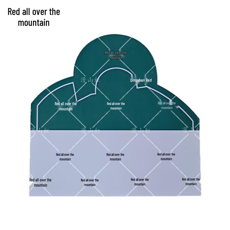 Red Mountain EVA Head Target Sticker 10-Pack