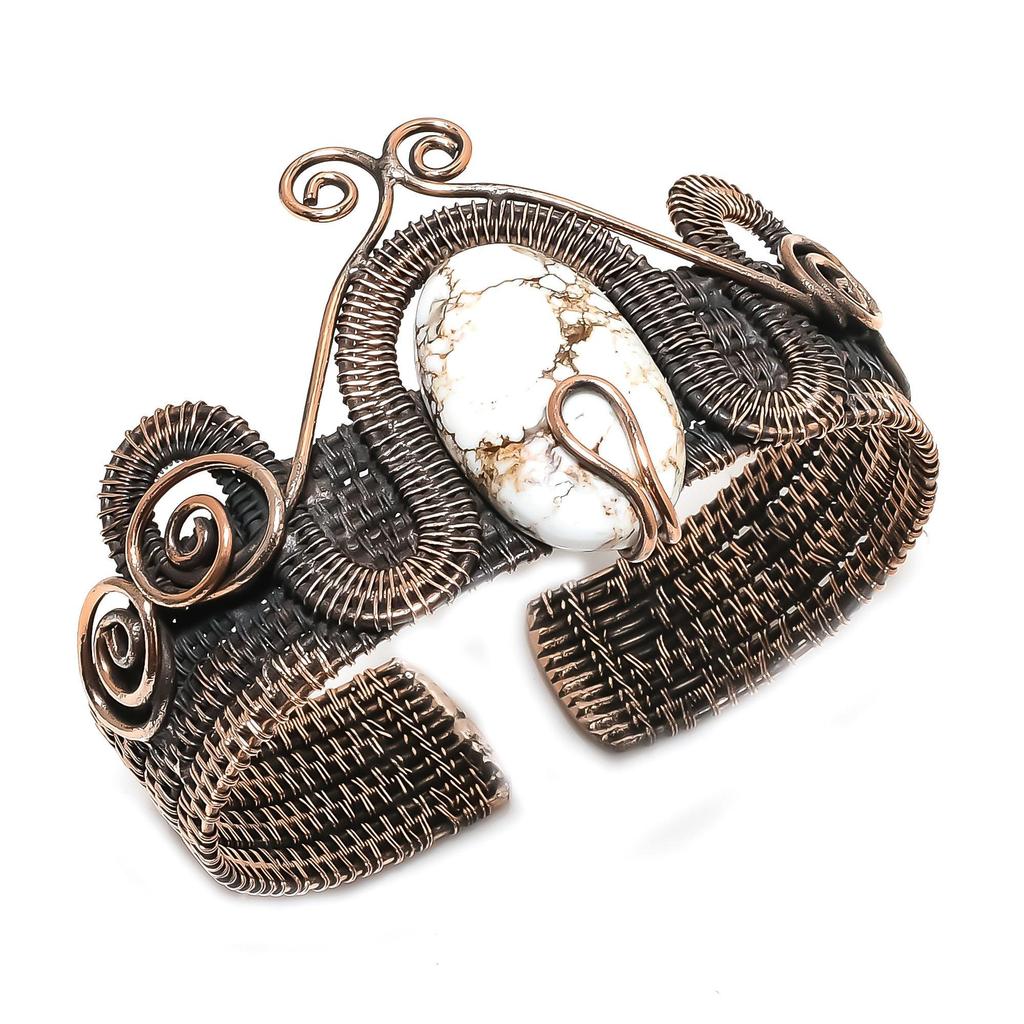 Wild Horse Handmade Gemstone Jewelry, 925 Solid Sterling Silver Bangle Unique Design Jewelry, For Women