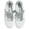 MLB New York Yankees Mary Jane Shoes Women's White Silver 3ASXMJ76N-50WHS