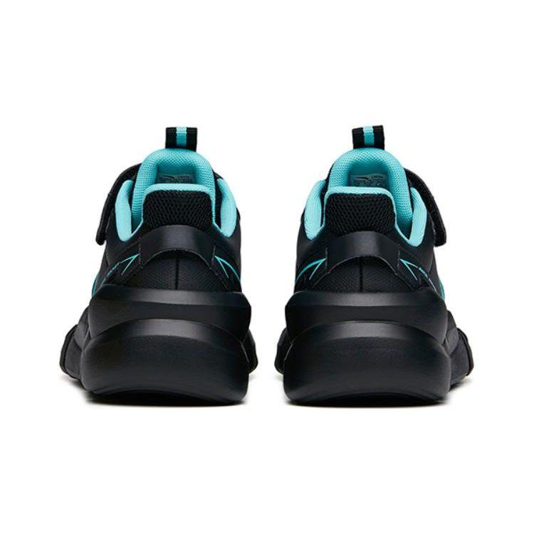 Anta Comfortable Versatile Non-Slip Wear-Resistant Low-Top Kids Running Shoes Kids Sneakers Black Blue A312345567H-8