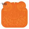 Dog Lick Mat Pet Mat, Suction Cup Slow Feeder Multi-Texture Design, Eating Silicone Feeding for Cats And Dogs Thick Treat