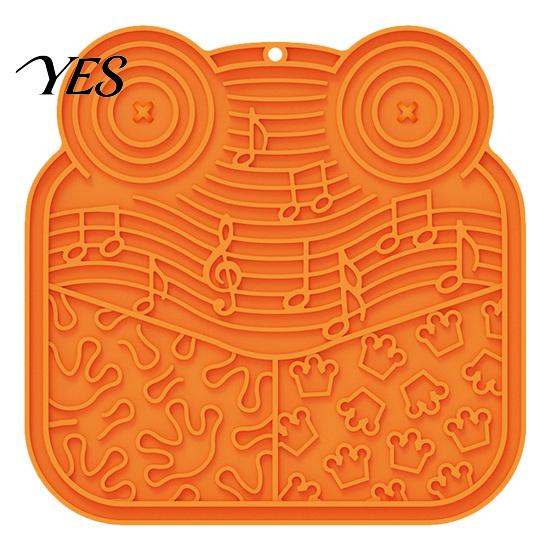 Dog Lick Mat Pet Mat, Suction Cup Slow Feeder Multi-Texture Design, Eating Silicone Feeding for Cats And Dogs Thick Treat