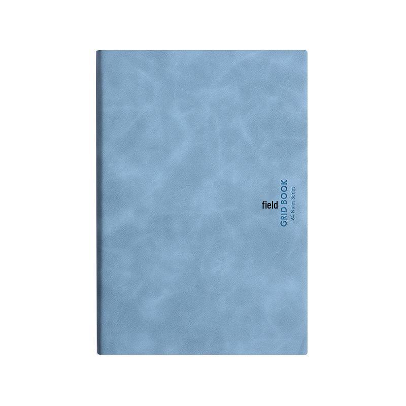 Hand-Painted Grid Notebook: Stylish A5/B5 for College Students with Thick Pages, A4 Journal