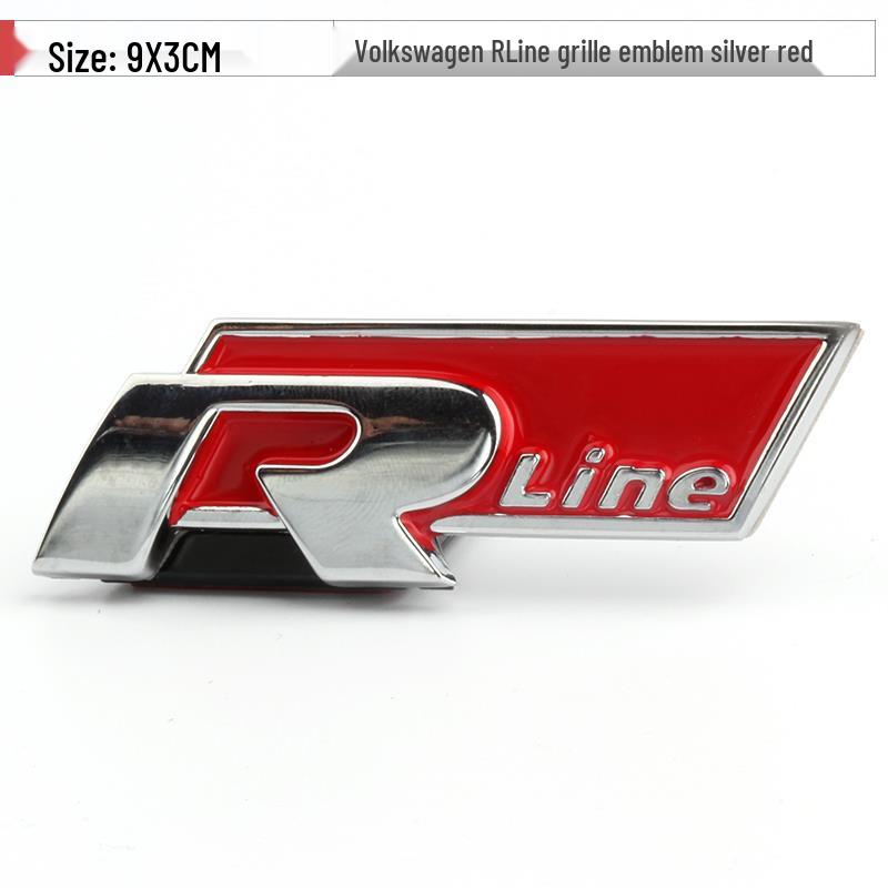 Rline Metal Grille Modification and Decoration Label
