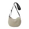 Nylon Casual Crossbody Bag For Women With Zipper Closure And Internal Pocket