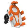 Anti-Shock Phone Mount 8-Point Claw Secure 360°Adjustable Rotatable Holder for Bike Motorcycle E-Bike for 4.7-7 Inch Smartphones
