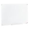 VEVOR Magnetic Glass Whiteboard, Dry Erase Board 1200 X 800 Mm, Wall-Mounted Large White Glassboard Frameless, with Marker Tray