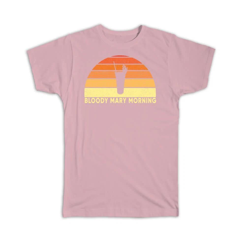 Gift T-Shirt : Bloody Mary Morning Retro Art Decor Bar Drinks Vintage Kitchen 2XL
