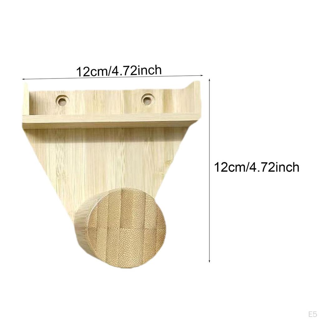 Billard Dreieck Wandmontiertes Aufbewahrungsregal Zubehör für Pooltischwartung Einfach zu installieren