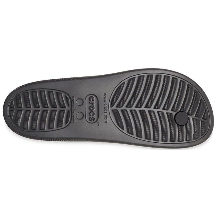 Crocs Classic Cloud Anti-Rub Flip Flops Women Footwear Black 207714-001
