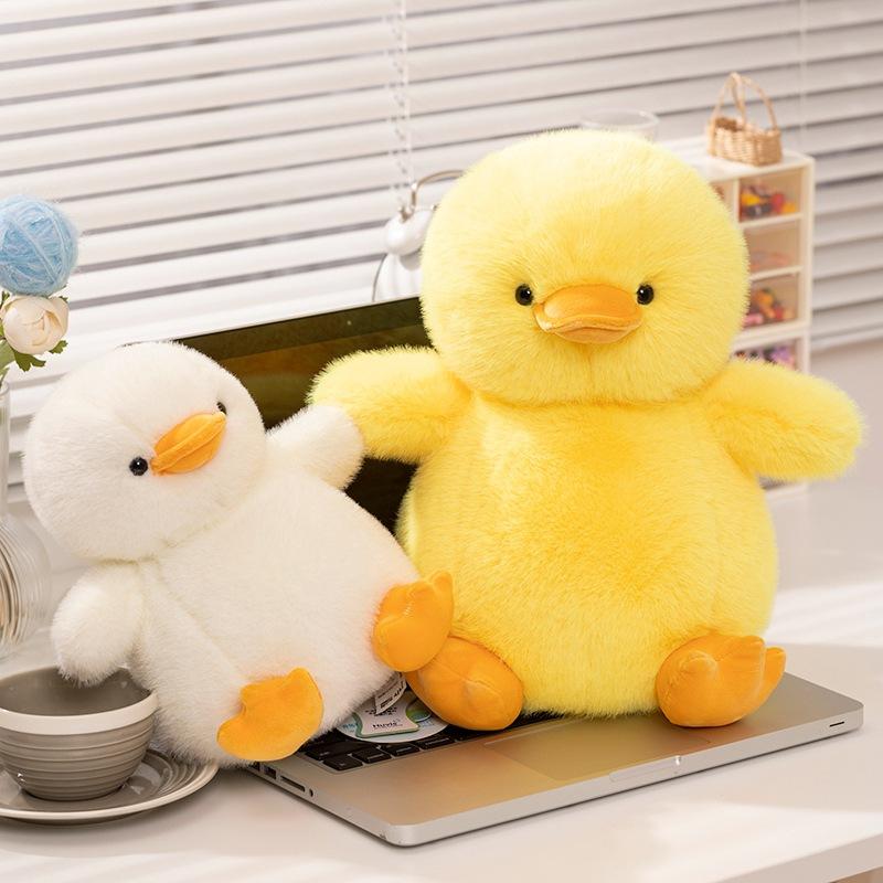 Site Dudu Cute Little Duck Doll Plush Toy Little Yellow Duck Doll Rag Doll Children's Birthday Gift