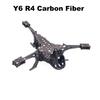 Y6R4 4inch FPV Drone Frame Kit Carbon Fiber Racing Drone Quadcopter Freestyle INAV Beatflight F722 Ardupilot PX4 Flight Control