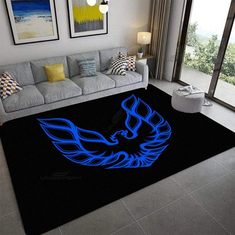 Firebird Pattern Carpet Trans Am Home Decoration Bedrooms Floor Pad Can Customize Rug Living Room Cushion Door Pad