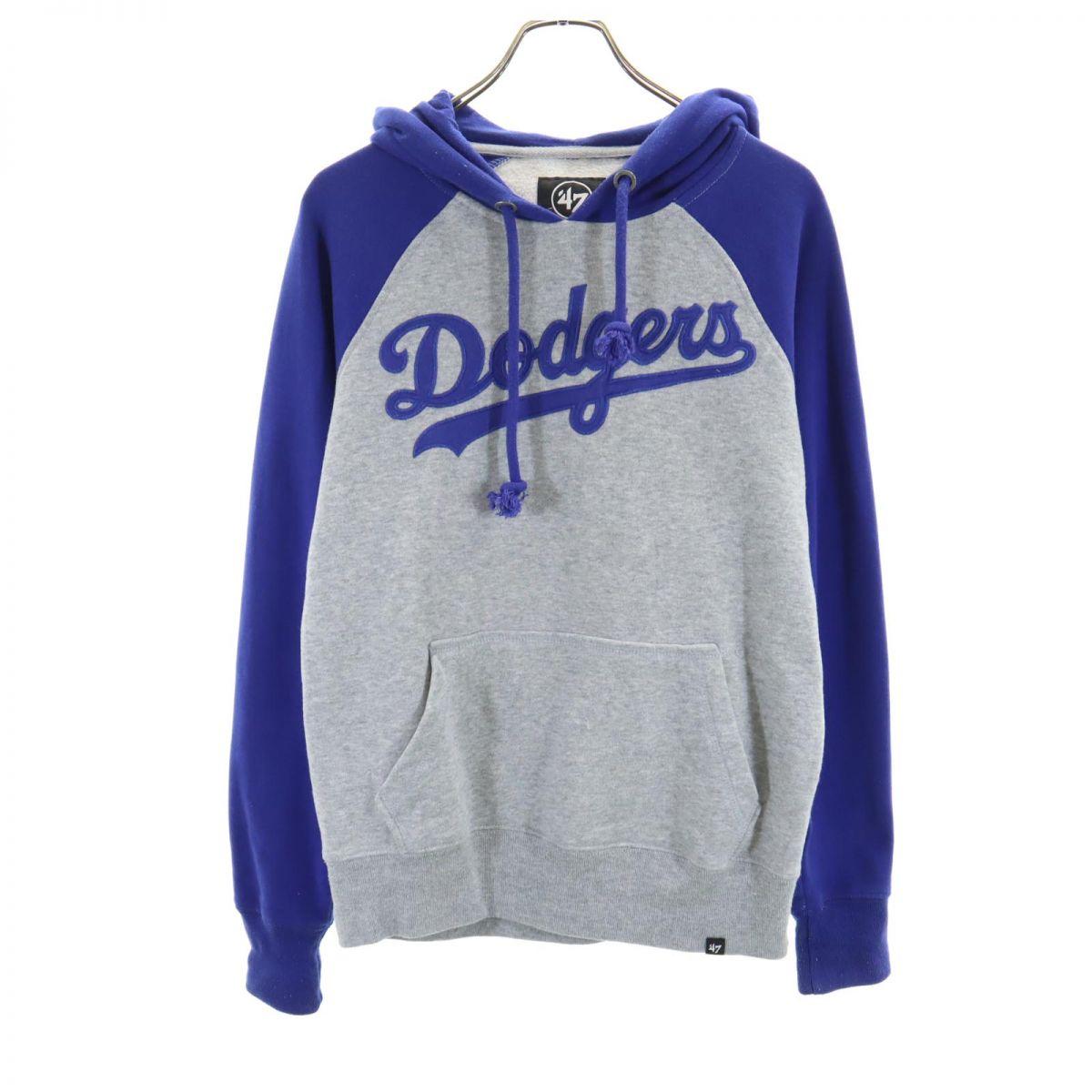 

47 Long sleeve hood Parker XS Gray Brushed back sweatshirt Men s Used