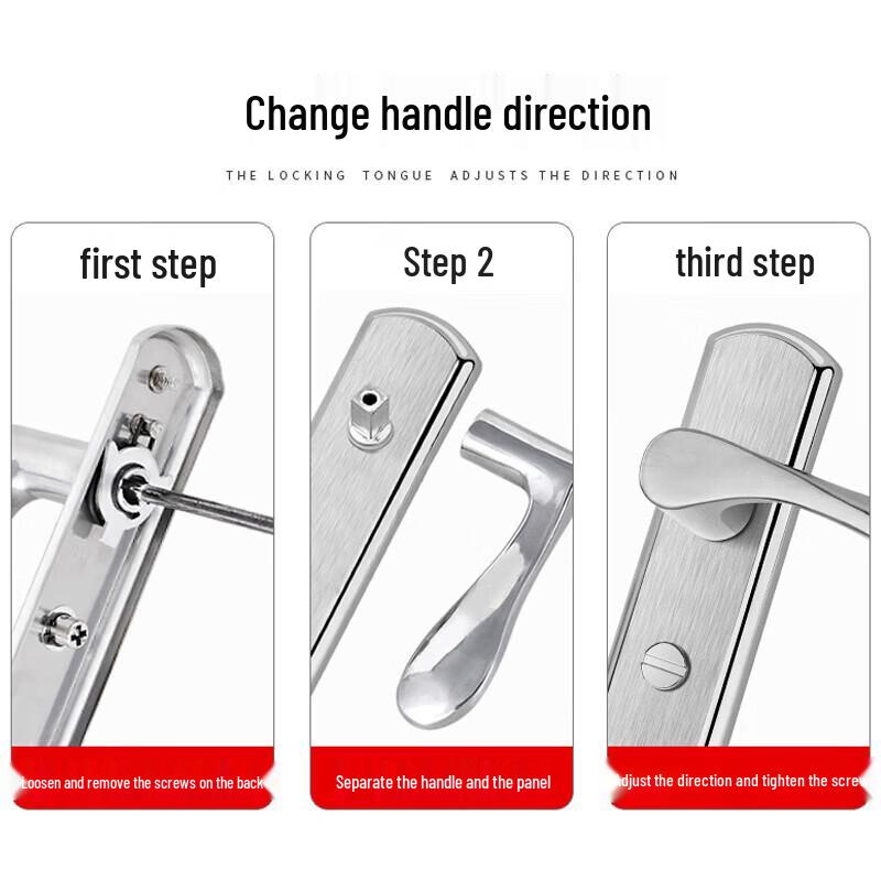 Adjustable Indoor Lever Door Lock