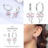 Women Hoop Earrings 2025New 925 Silver Sweet Cherry Earring Wedding Engagement For Girlfriend Wife Birthday Gift
