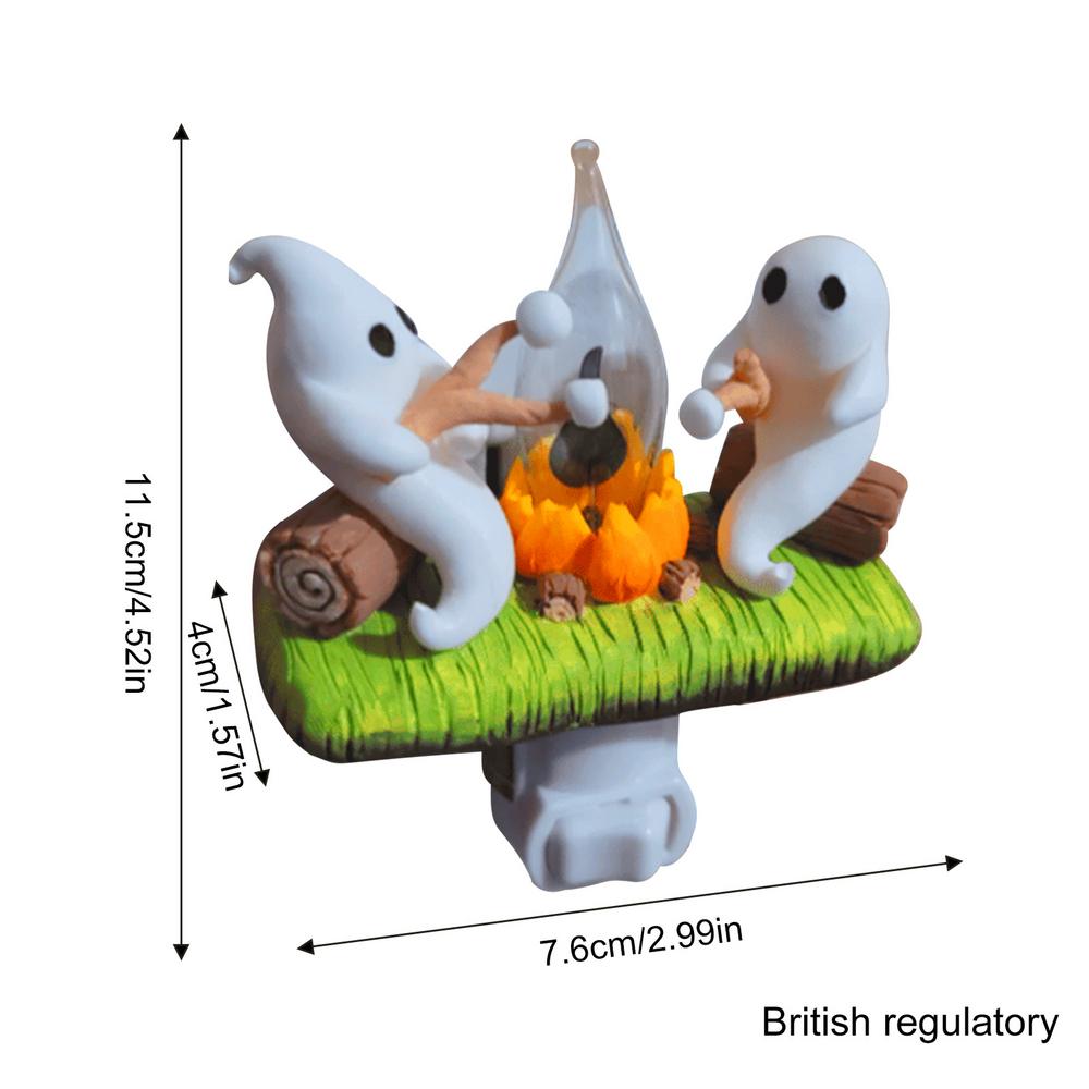 

Novelty ghost decorative lights Halloween ghost indoor lights ghost flashing night lights for holiday home desktop decoration