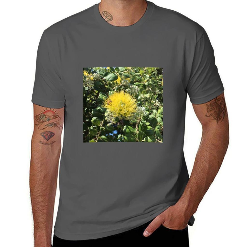 Yellow Leihua TShirt Ultra Soft Breathable Tee Top