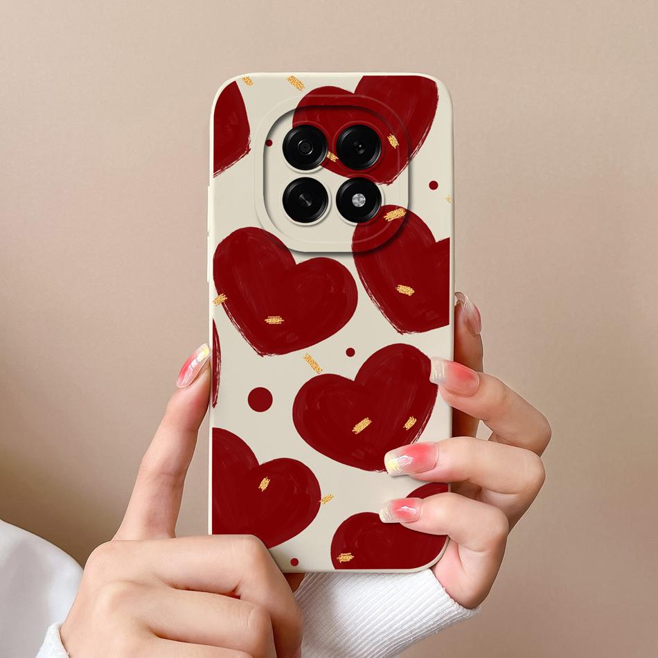 

For Oppo A5 Pro 5G Phone Case Cute Cartoon Back Cover For Oppo A 5 2025 Full Protection Soft Liquid Silicone Anti Drop Housing Oppo A5 (5G China)