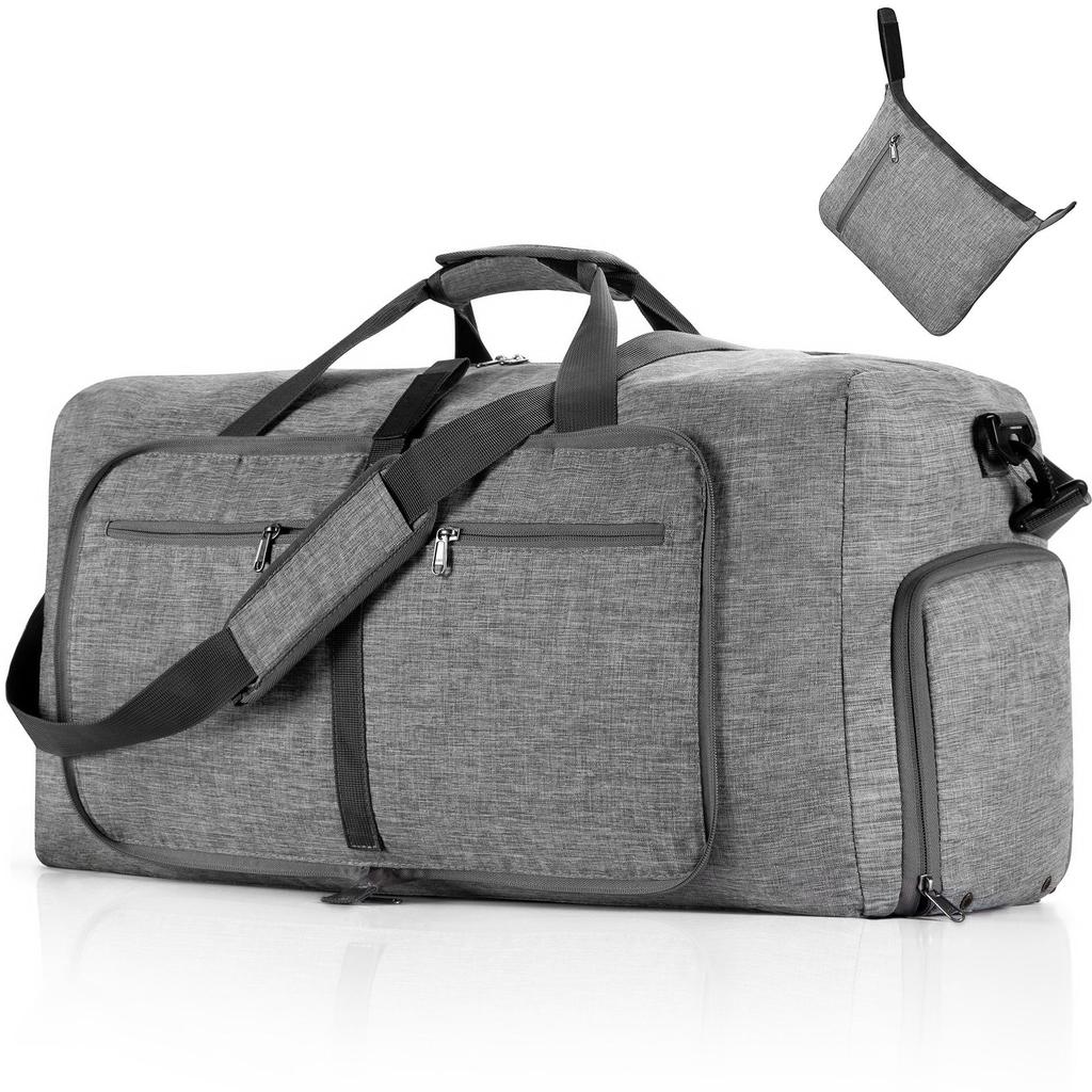 Foldable Travel Tote Bag - Large Capacity Sports & Fitness Luggage Bag