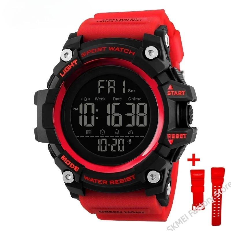 1384 Military Digital Mens Wristwatches Waterproof Sport Electronic Watch for Men Shockproof Clock 1358 Reloj Masculino