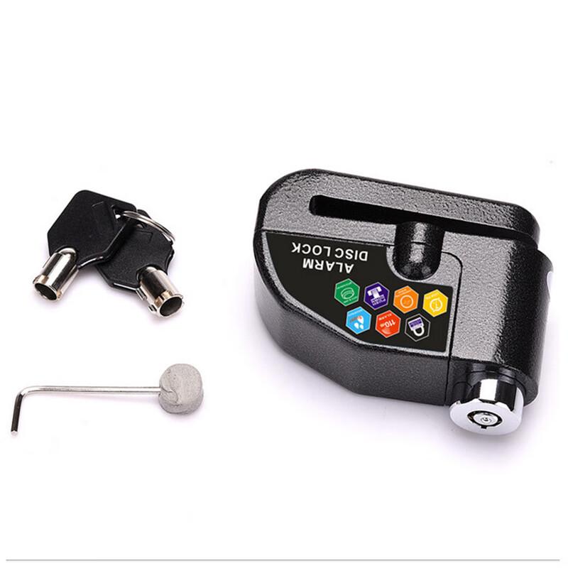Bicycle Disc Brake Alarm Lock Set