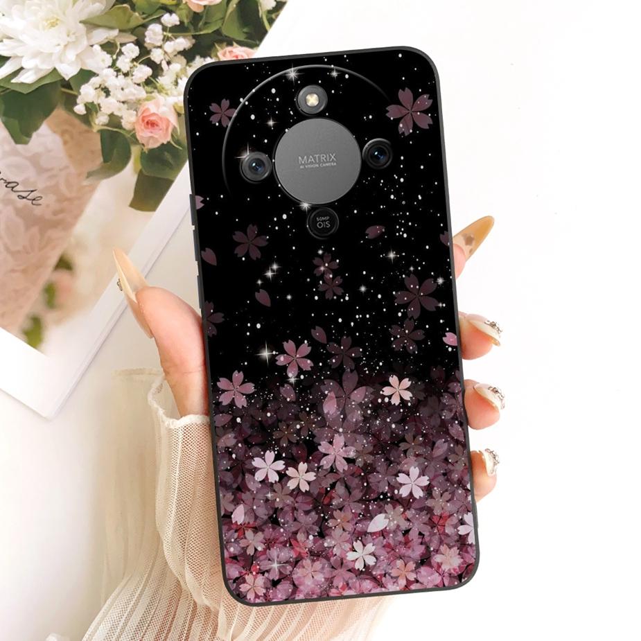 For Honor X9d Case Magic8 Lite Cute Fashion Cartoon Cover Soft TPU Phone Case For Honor Magic 8 Lite X 70 HonorX9d HonorX70 Bags