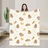 Cute Capybara Blankets  Flannel Awesome Warm Throw Blanket for Coverlet Decoration