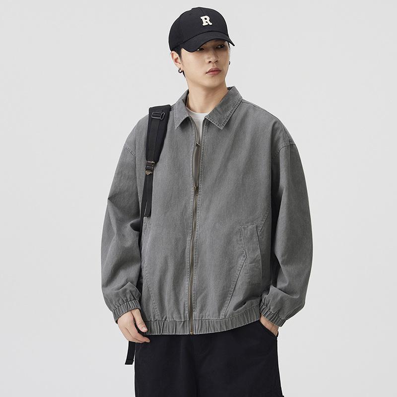 Men's Coat 2025 New Jacket Jacket Jacket Fashion Trend Loose Casual Windproof