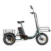 Niloxer KA1 16*2.3 Inch Volwassen Elektrische Driewieler 500W Motor Elektrische Vrachtdriewieler All-Terrain Band Elektrische Fiets 48V23AH Batterij Elektrische Fiets