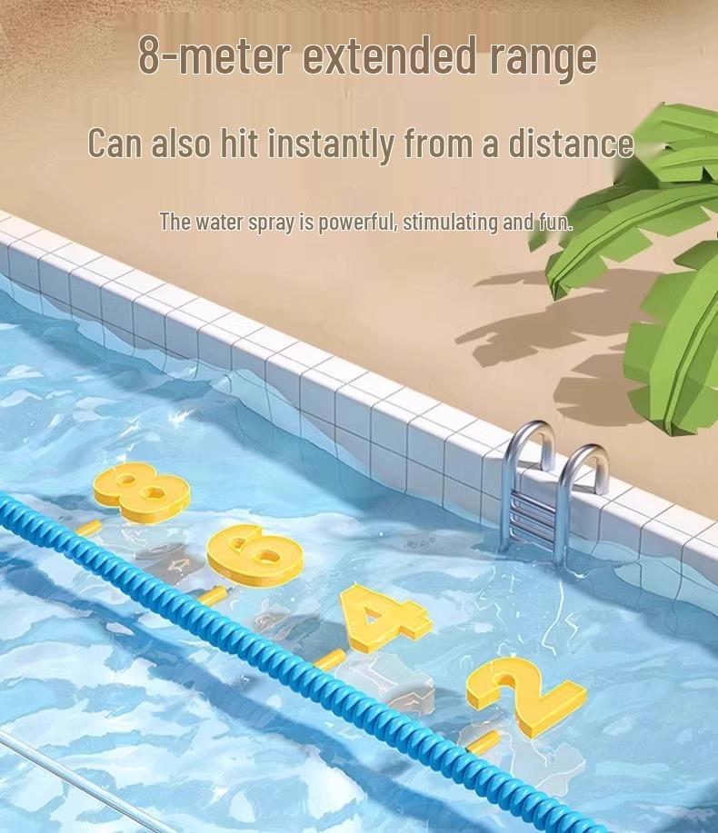 2025 New Kids' Water Gun Backpack: Pump-Action Toy for Boys & Girls - Perfect for Summer Water Play & Fights!