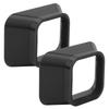 2 Pcs Hard Plastic Sunshade Lens Hood Lightweight Lens Hood  Outdoor Photography