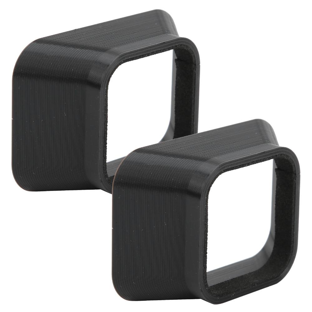 2 Pcs Hard Plastic Sunshade Lens Hood Lightweight Lens Hood Outdoor Photography