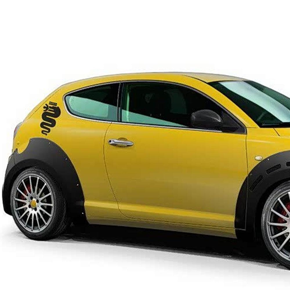 2PCS Car Body Sticker For Alfa Romeo Giulietta Mito Giulia Brera 147 156 159 Tonale GT