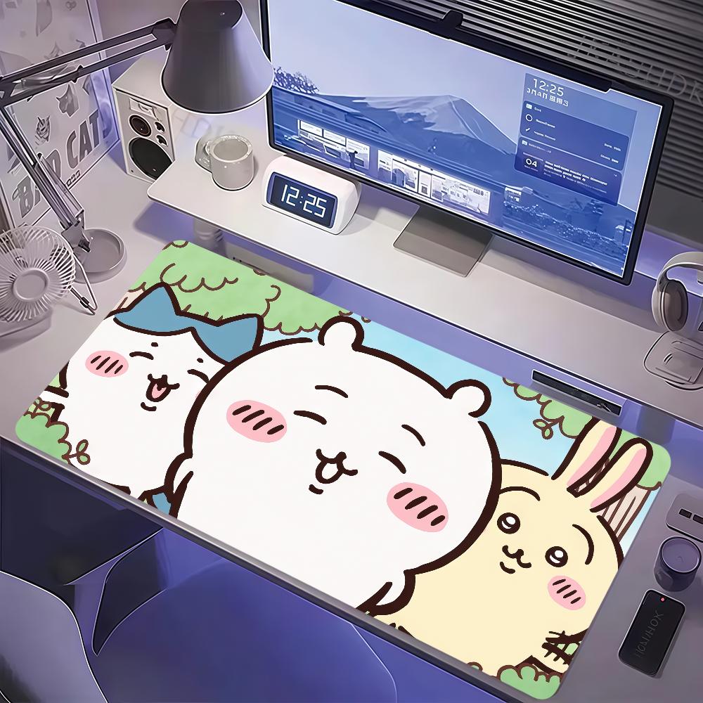 Cartoon C-Chiika-waE Cute Usagi Mouse Pad Non-slip Thickened MousePad Large Writing Lockedge Gaming Cushion Office Student