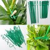 Garden Cable Ties Reusable Plant Vine Tree Shrubs Support Fastener Locking Nylon Adjustable Zipper Cables Ties Organizer Tools