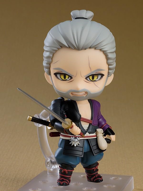 Nendoroid Witcher Ronin Geralt Ronin Plastic Painted Movable Figure G12769 Ver. Non-scale