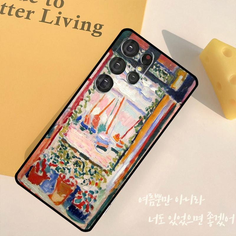 Henri Matisse Art Painting Phone Case For Samsung Galaxy S25 Ultra S9 S10 S20 S22 S21 S23 FE S24 Plus Back Cover Shell
