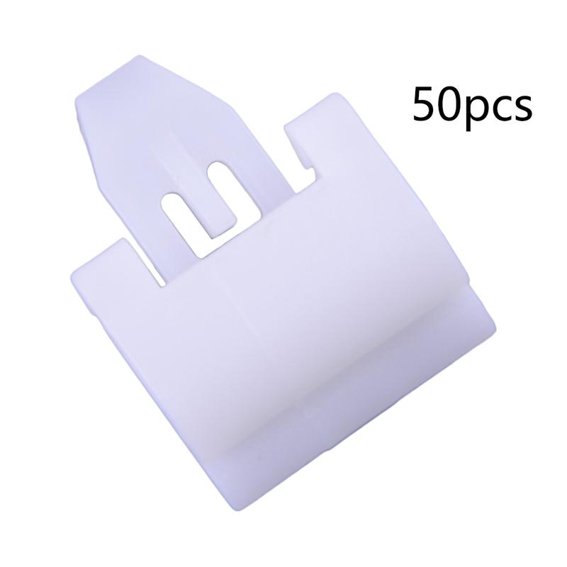50Pcs Door Molding Belt Glass Seal Clips Window Weatherstrip Retainer Fit for Toyota Land Cruiser FJ60 FJ62 HJ60 6821190K00