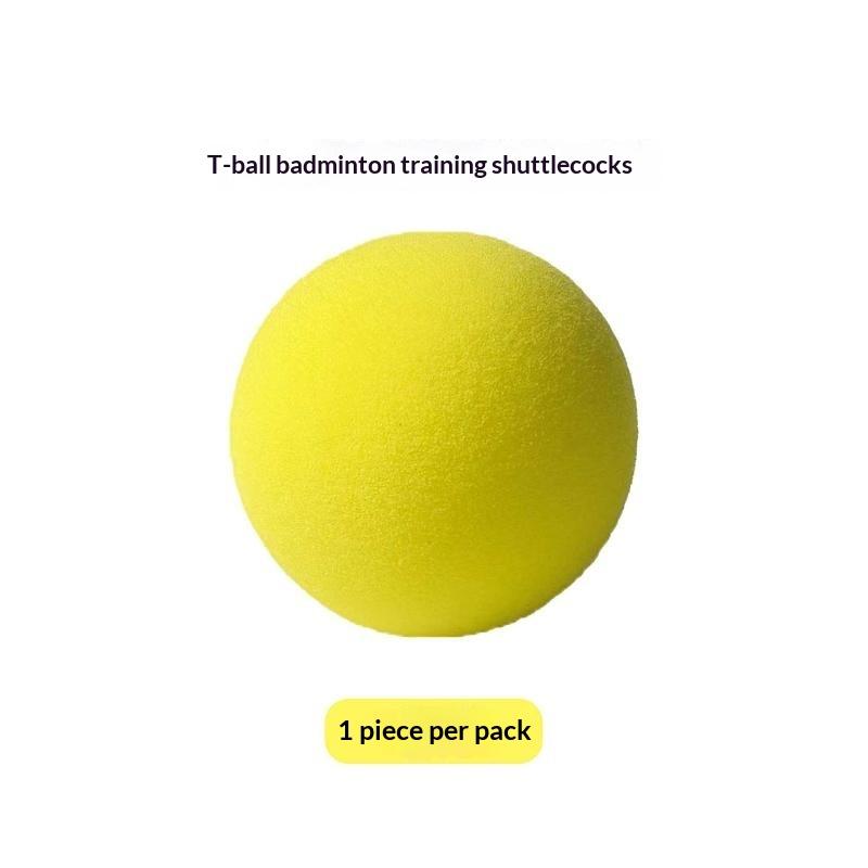 Badminton Training Ball Indoor Rebound Sponge Shuttlecock For Badminton Racket Swing Practice Low Noise Foam Wall Hitting Ball