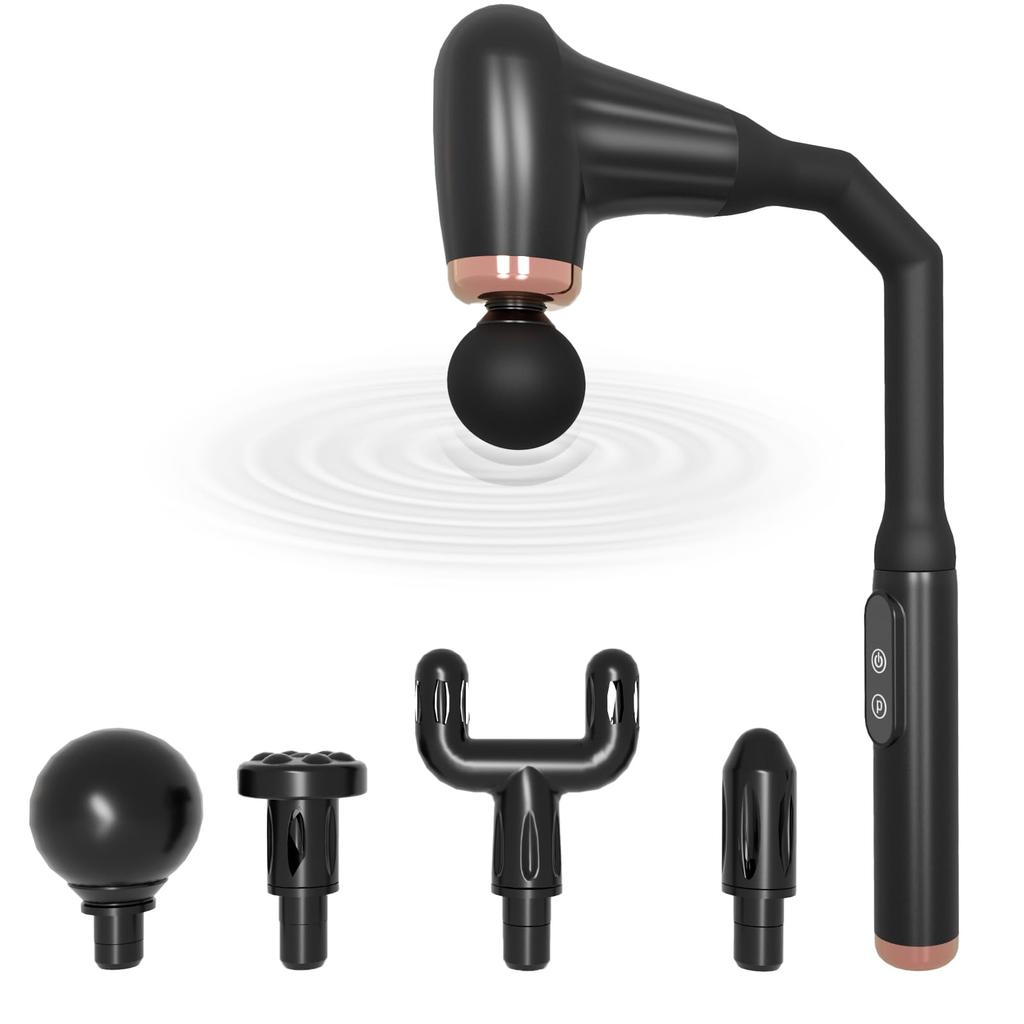 Myofascial Release Gun Patented Arm Back Release Gun for Shoulder Blade Large Capacity Hours of Continuous Fast 6 Powerful Vibration Muscle Full Body